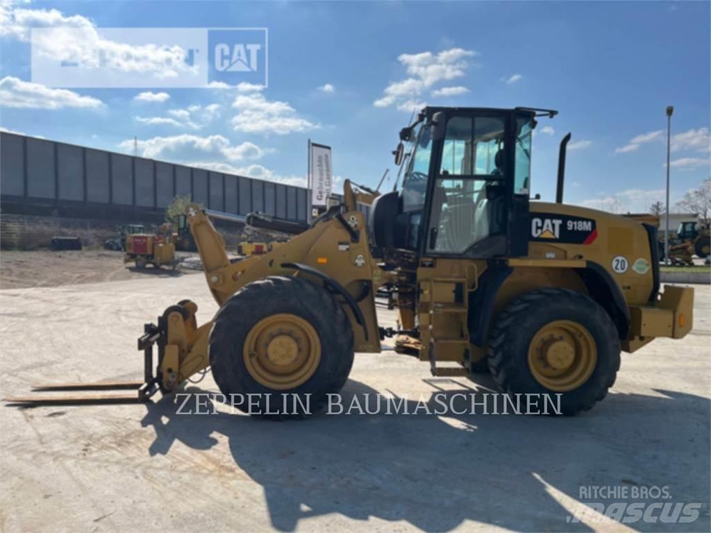 CAT 918M Naudoti ratiniai krautuvai