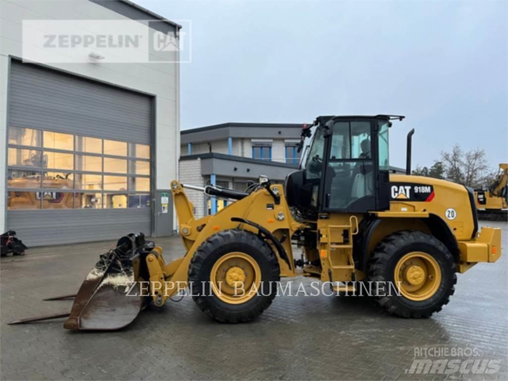 CAT 918M Naudoti ratiniai krautuvai