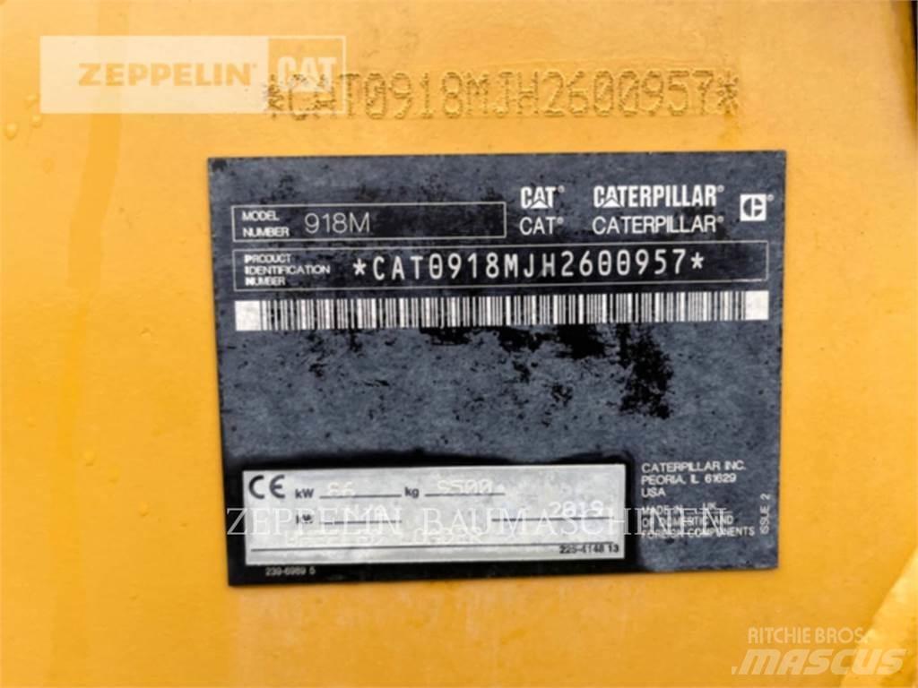 CAT 918M Naudoti ratiniai krautuvai