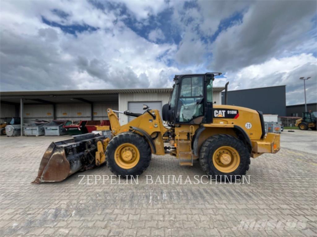 CAT 918M Naudoti ratiniai krautuvai