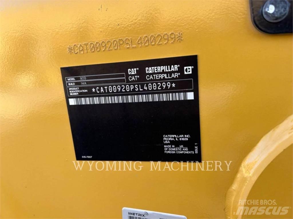 CAT 920 Naudoti ratiniai krautuvai