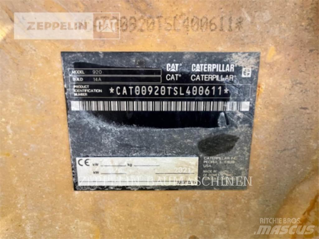 CAT 920-14A Naudoti ratiniai krautuvai