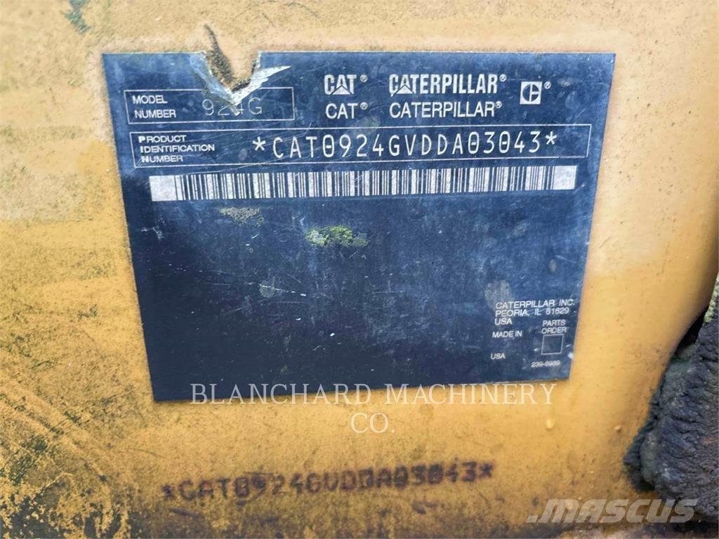 CAT 924G Naudoti ratiniai krautuvai