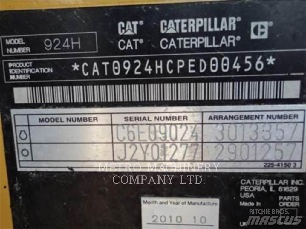 CAT 924HZ Naudoti ratiniai krautuvai