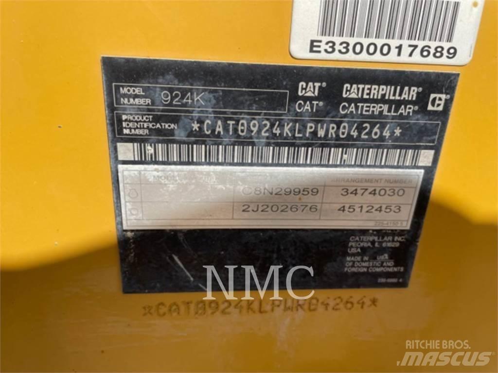 CAT 924K Naudoti ratiniai krautuvai
