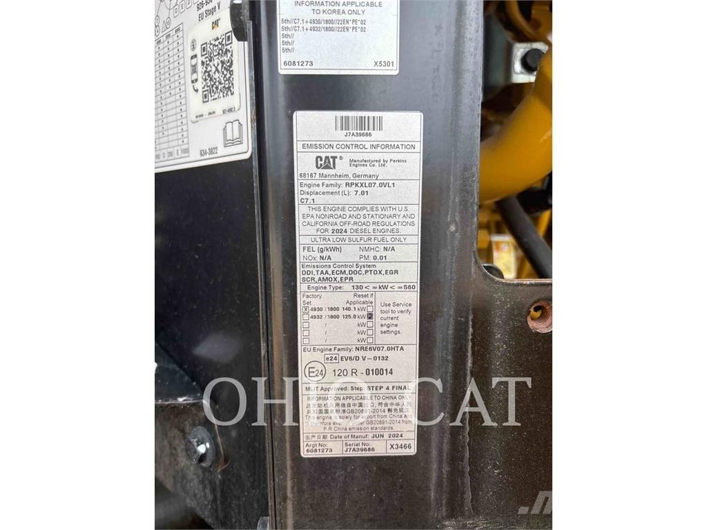 CAT 92614 Naudoti ratiniai krautuvai