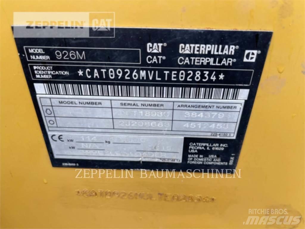 CAT 926M Naudoti ratiniai krautuvai