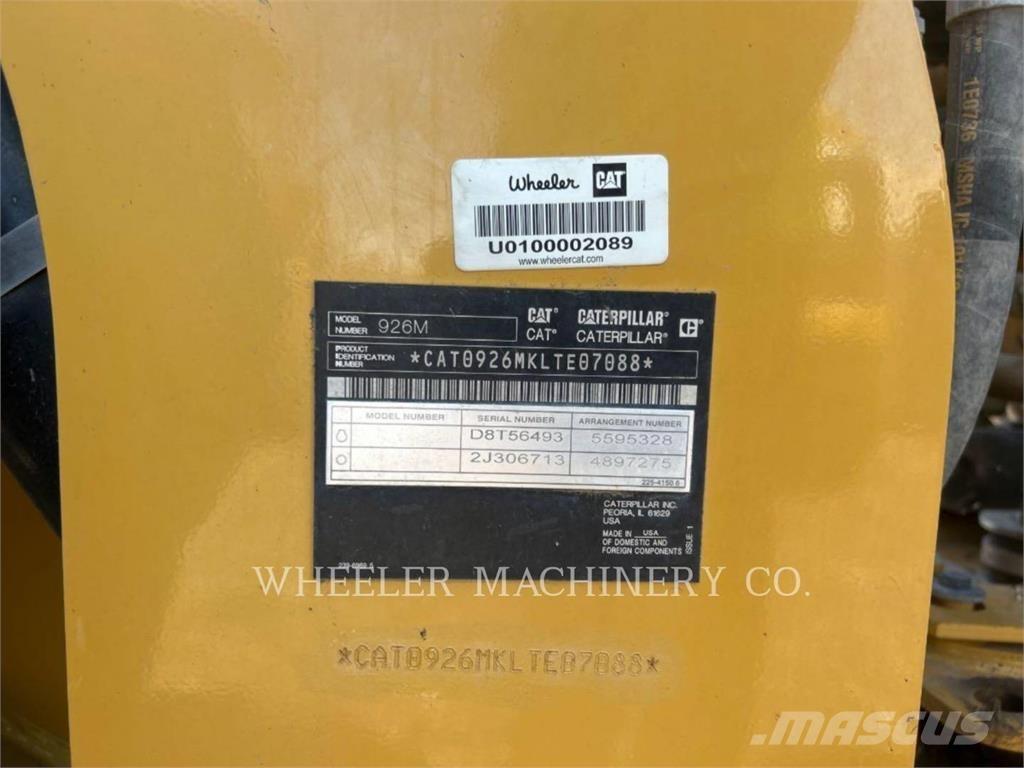 CAT 926M QC Naudoti ratiniai krautuvai