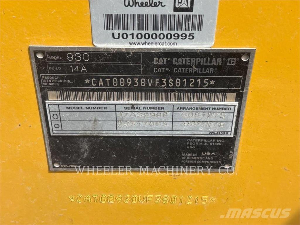CAT 930 QC Naudoti ratiniai krautuvai