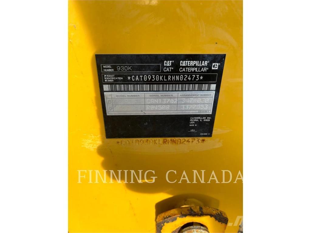 CAT 930K Naudoti ratiniai krautuvai