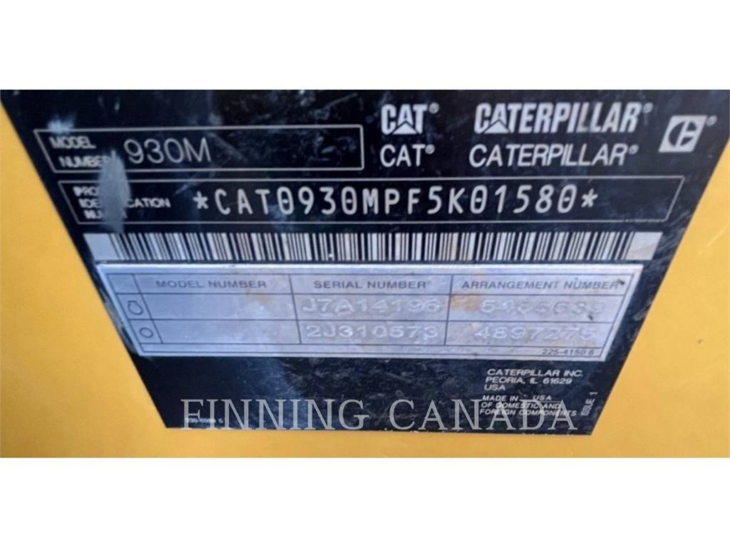CAT 930M Naudoti ratiniai krautuvai