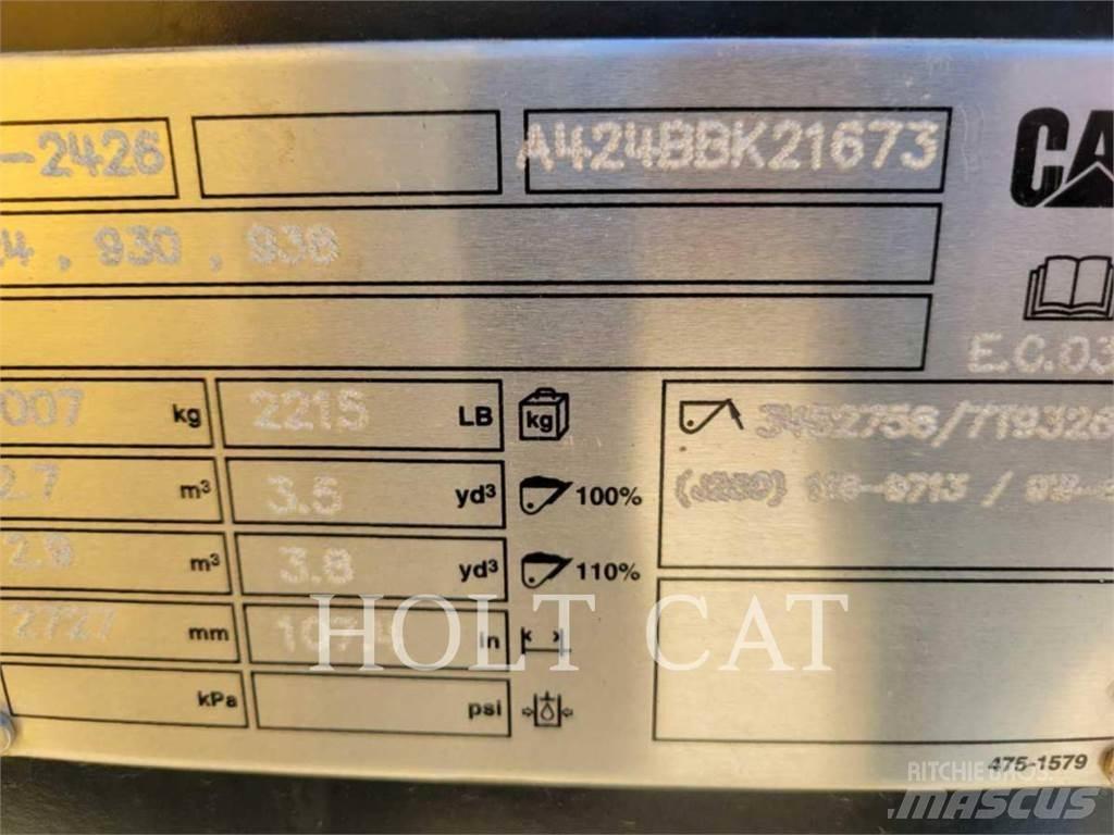 CAT 938 QC Naudoti ratiniai krautuvai