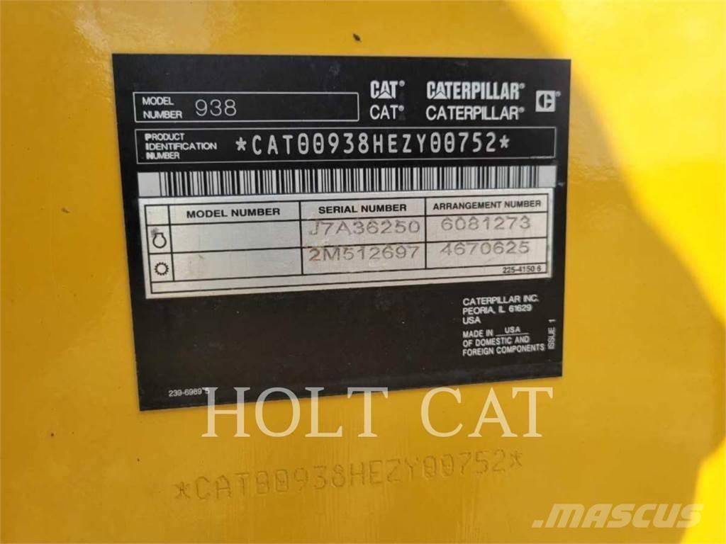 CAT 938 QC Naudoti ratiniai krautuvai