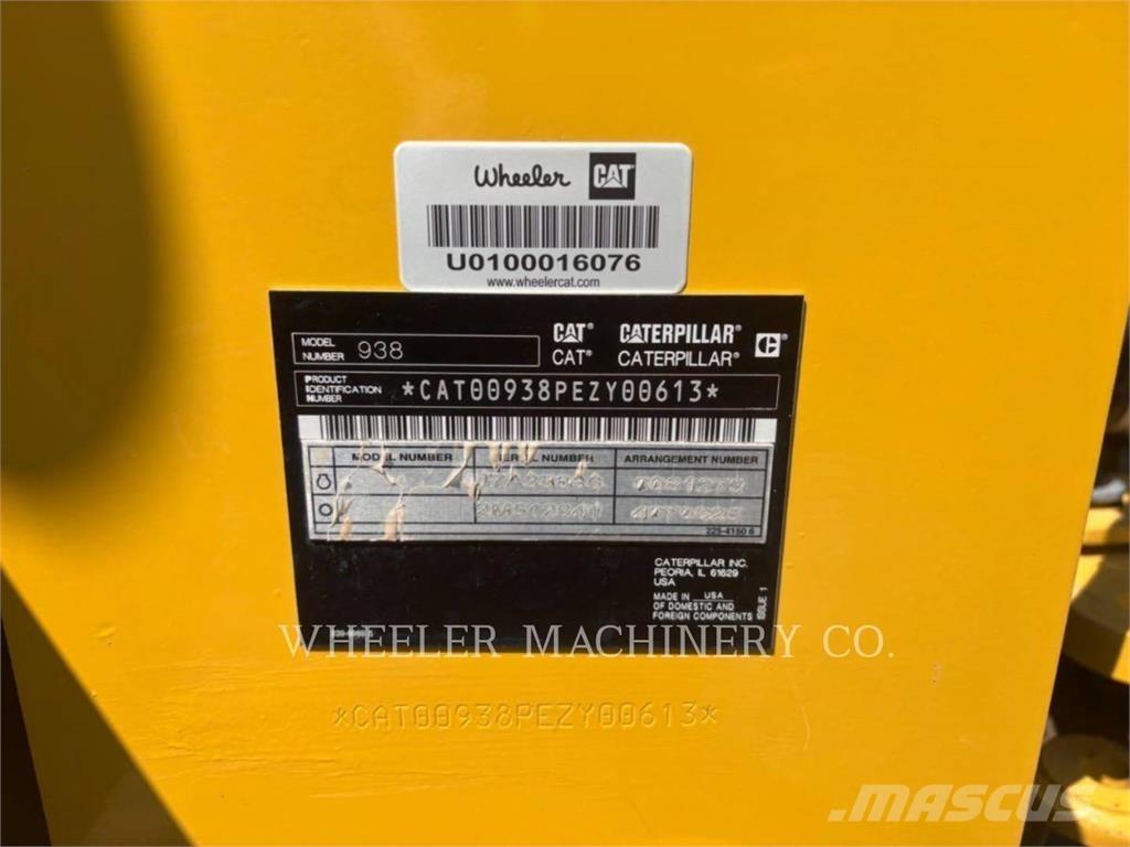 CAT 938 QC Naudoti ratiniai krautuvai