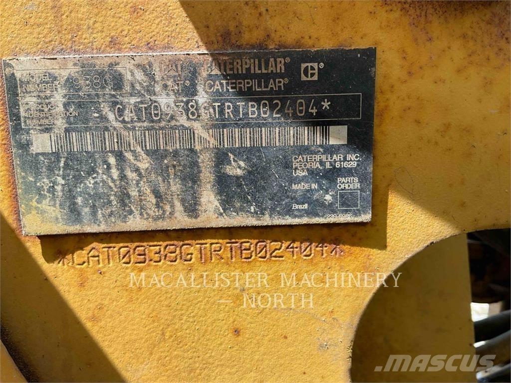 CAT 938G Naudoti ratiniai krautuvai