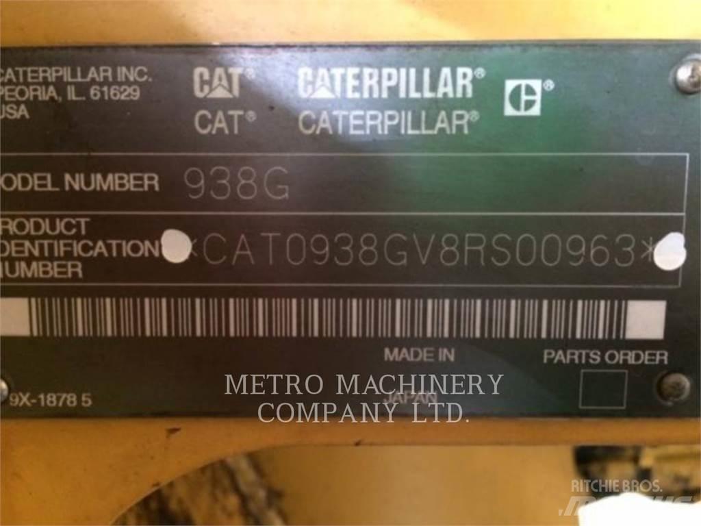 CAT 938G Naudoti ratiniai krautuvai