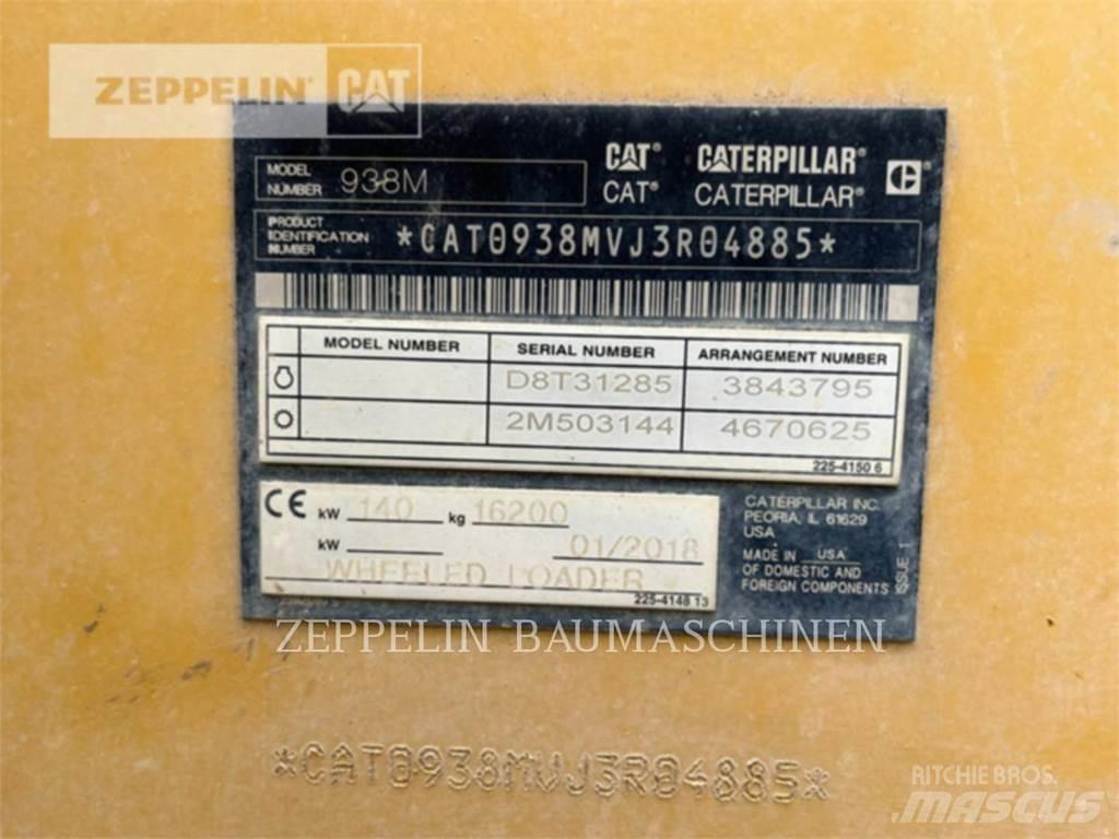 CAT 938M Naudoti ratiniai krautuvai