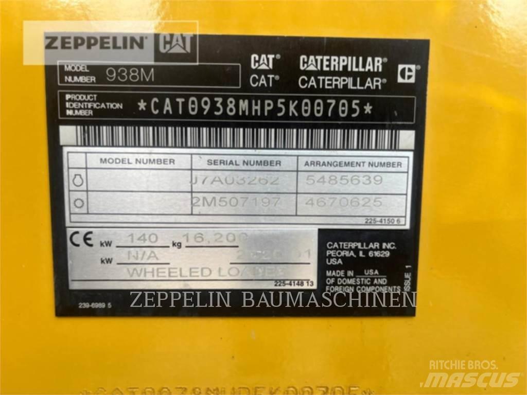 CAT 938M Naudoti ratiniai krautuvai