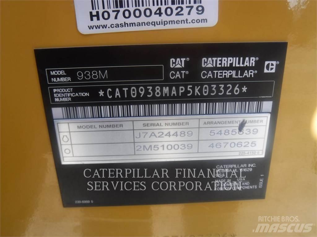 CAT 938M Naudoti ratiniai krautuvai