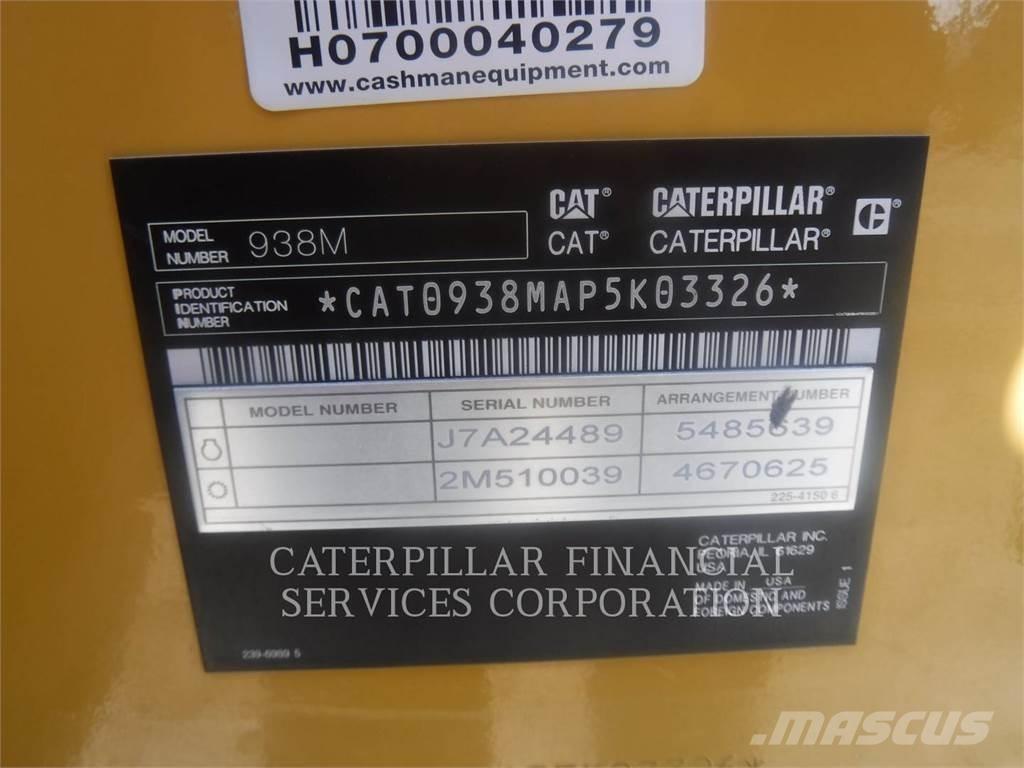 CAT 938M Naudoti ratiniai krautuvai