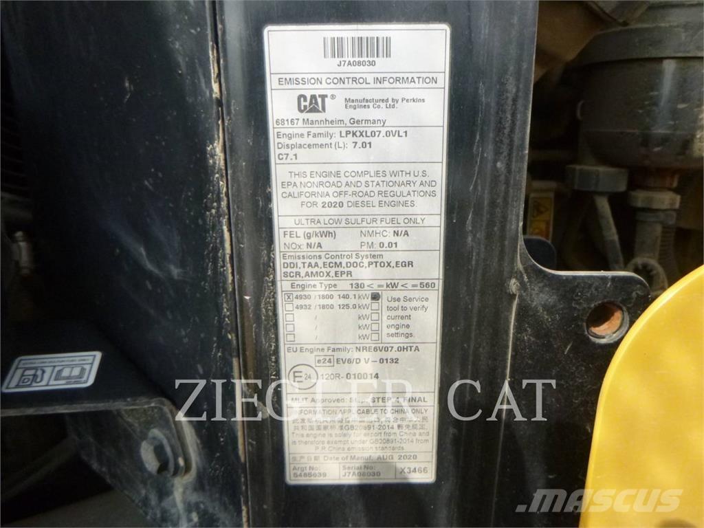 CAT 938M Naudoti ratiniai krautuvai