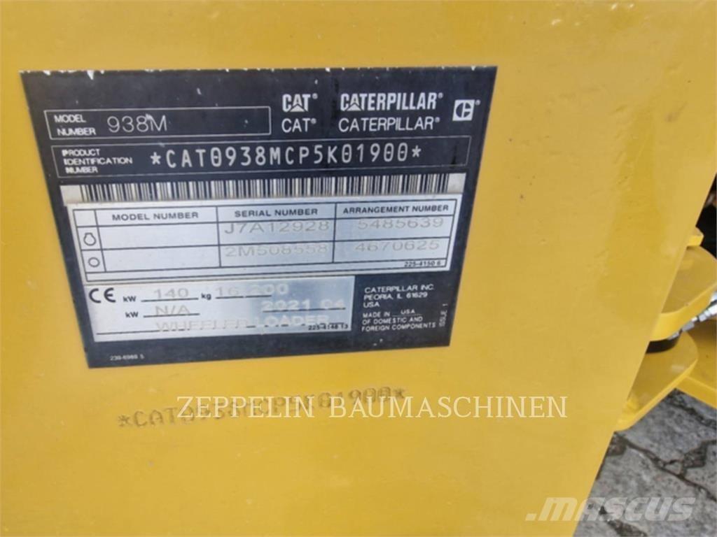 CAT 938M Naudoti ratiniai krautuvai