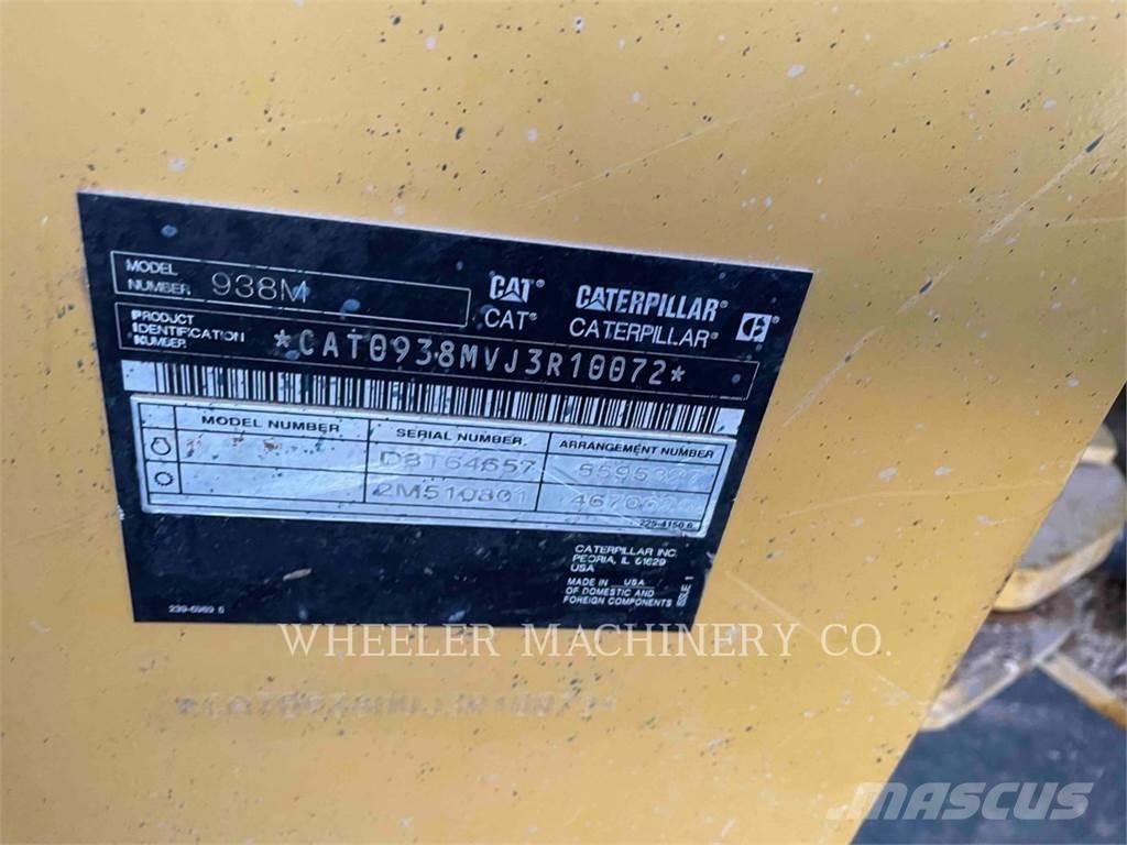 CAT 938M QC Naudoti ratiniai krautuvai