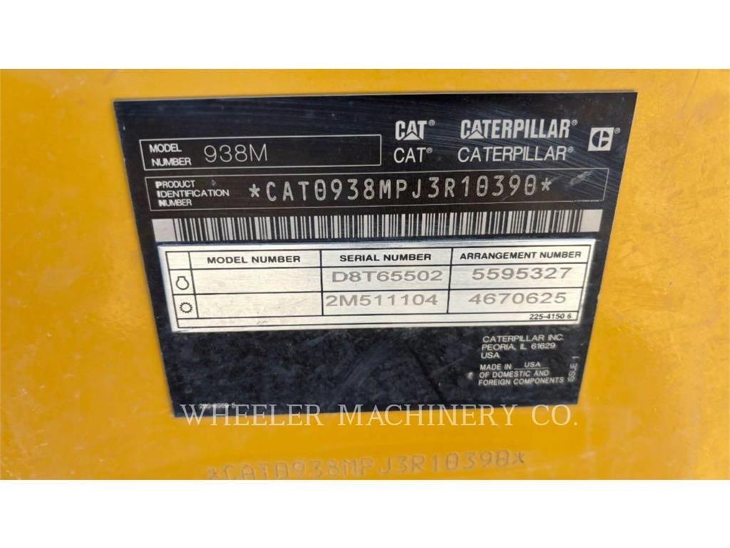 CAT 938M QC Naudoti ratiniai krautuvai