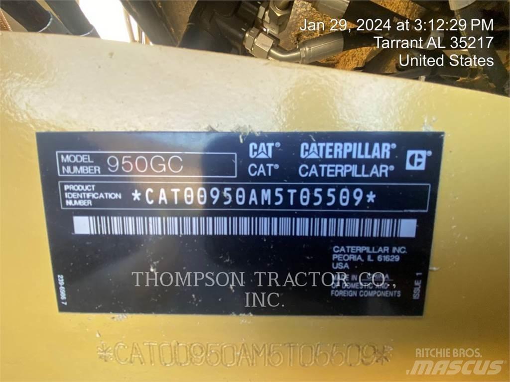 CAT 950 GC Naudoti ratiniai krautuvai