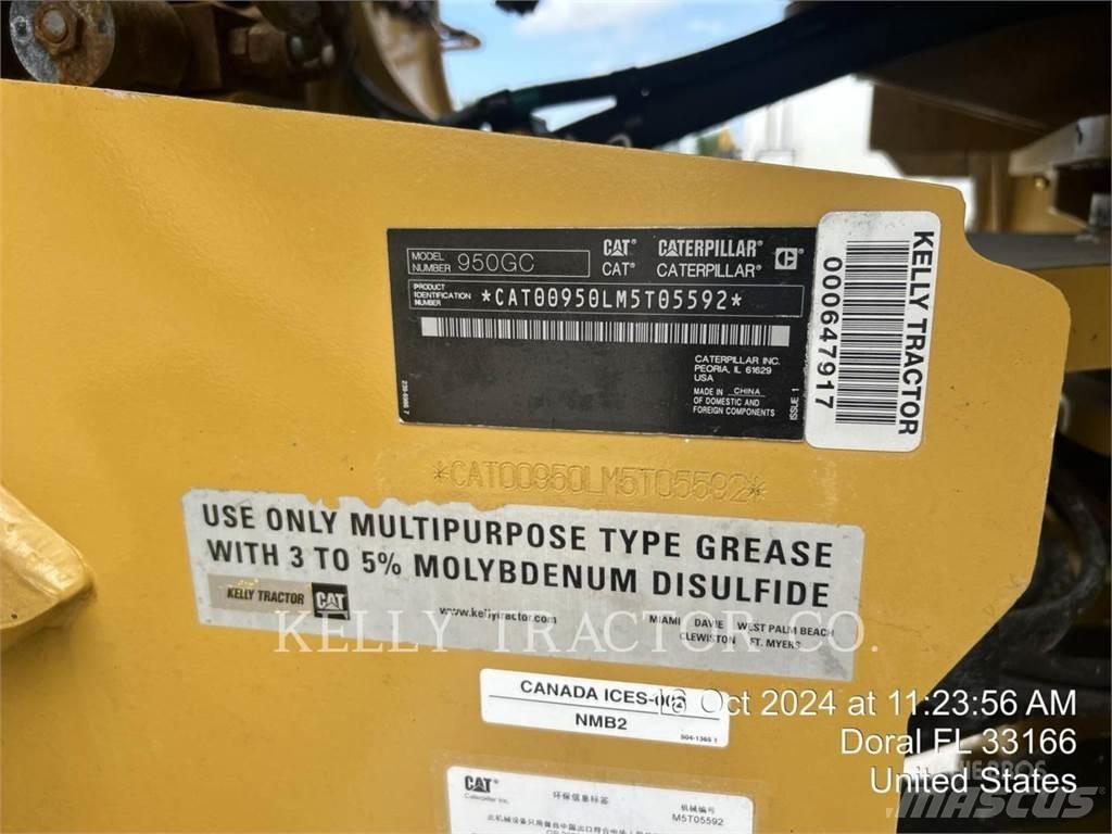 CAT 950 GC Naudoti ratiniai krautuvai