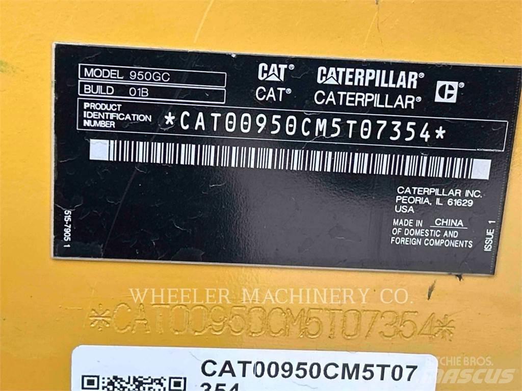 CAT 950 GC QC Naudoti ratiniai krautuvai