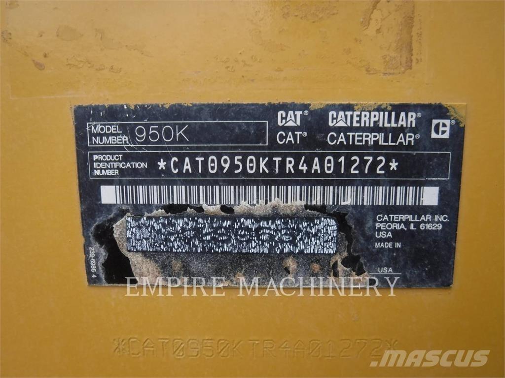 CAT 950K Naudoti ratiniai krautuvai