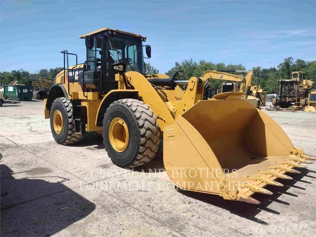 CAT 950M Naudoti ratiniai krautuvai