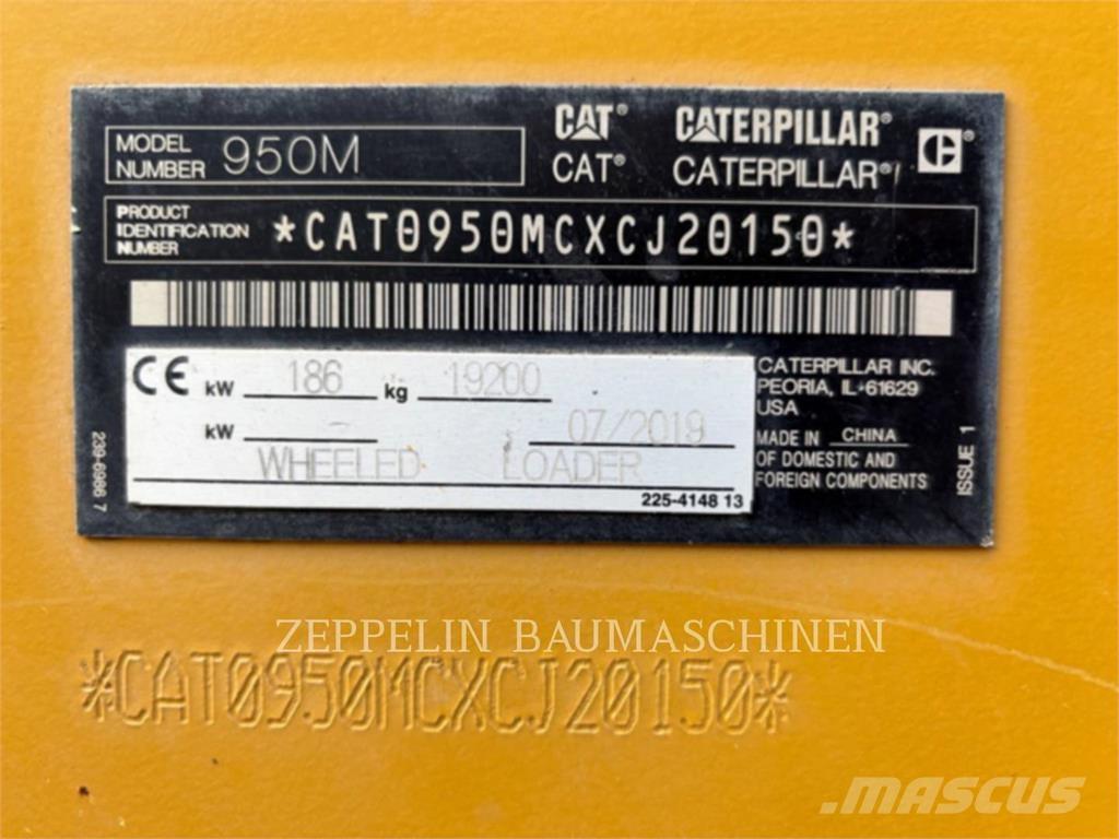 CAT 950M Naudoti ratiniai krautuvai