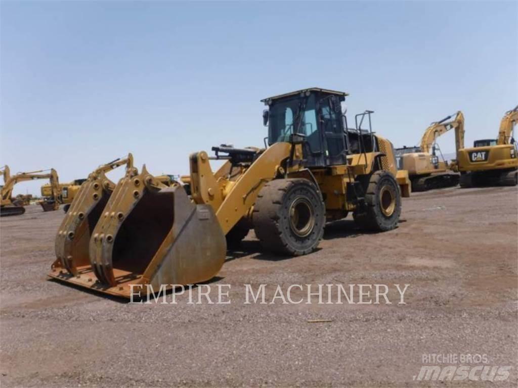 CAT 950M WH Naudoti ratiniai krautuvai
