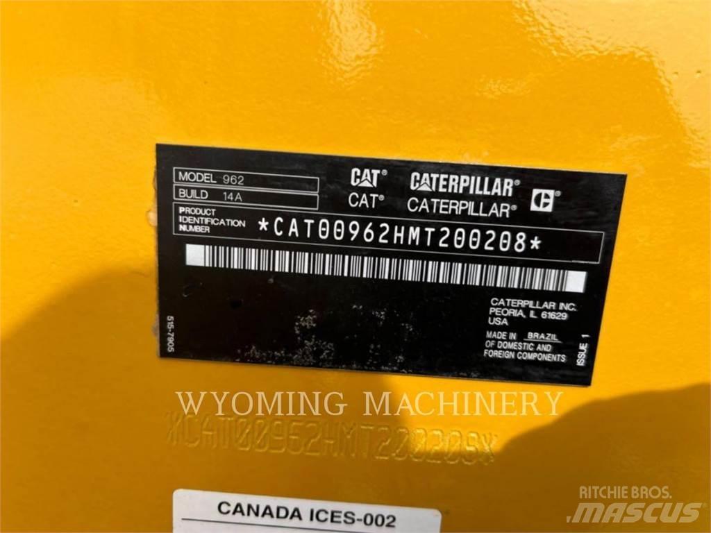 CAT 962 Naudoti ratiniai krautuvai