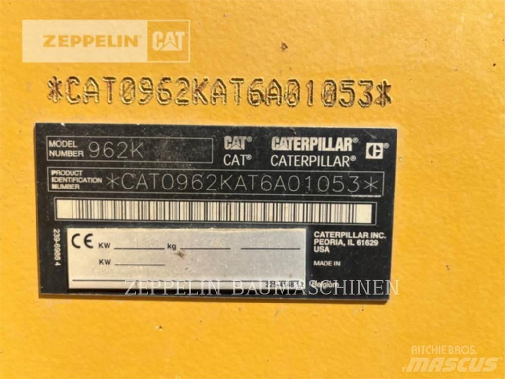 CAT 962K Naudoti ratiniai krautuvai