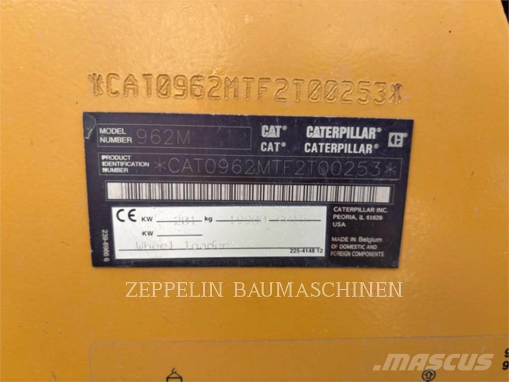 CAT 962M Naudoti ratiniai krautuvai