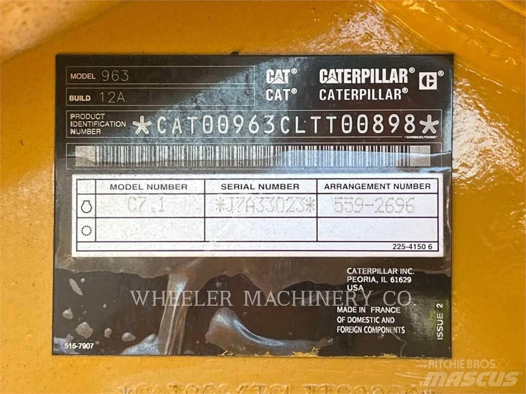 CAT 963 Vikšriniai krautuvai