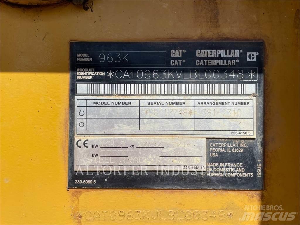 CAT 963K Vikšriniai krautuvai