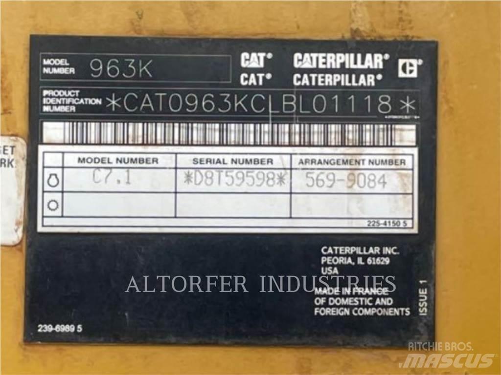 CAT 963K Vikšriniai krautuvai