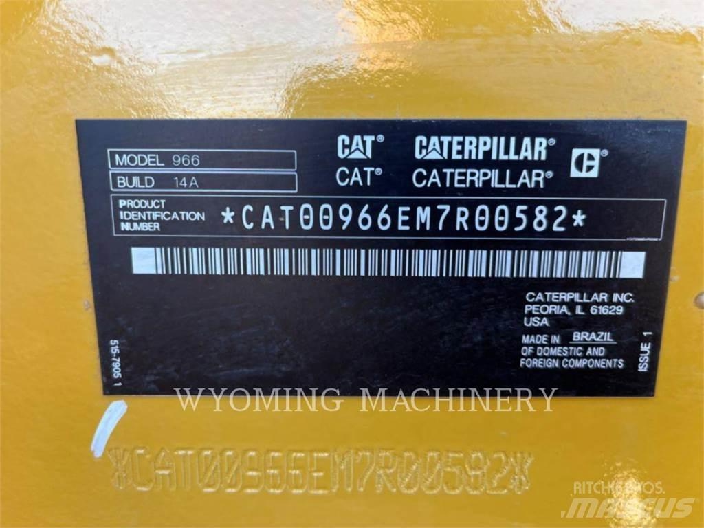 CAT 966 Naudoti ratiniai krautuvai