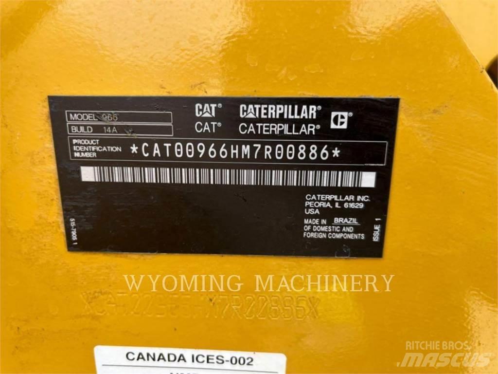 CAT 966 Naudoti ratiniai krautuvai