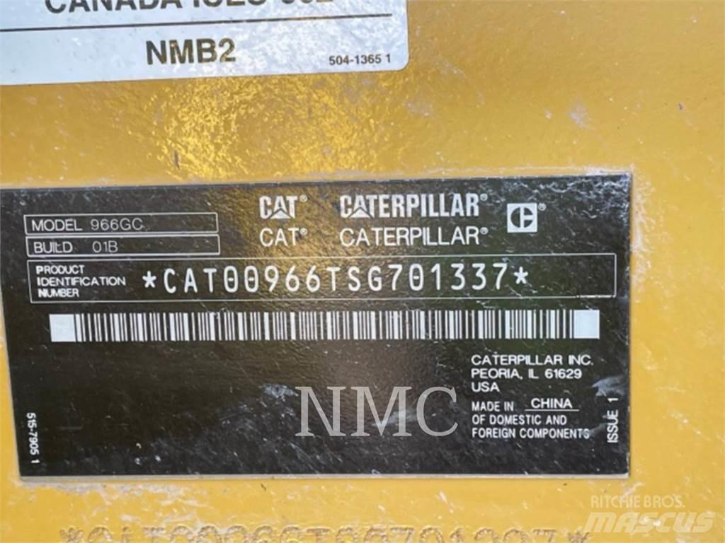 CAT 966 Naudoti ratiniai krautuvai