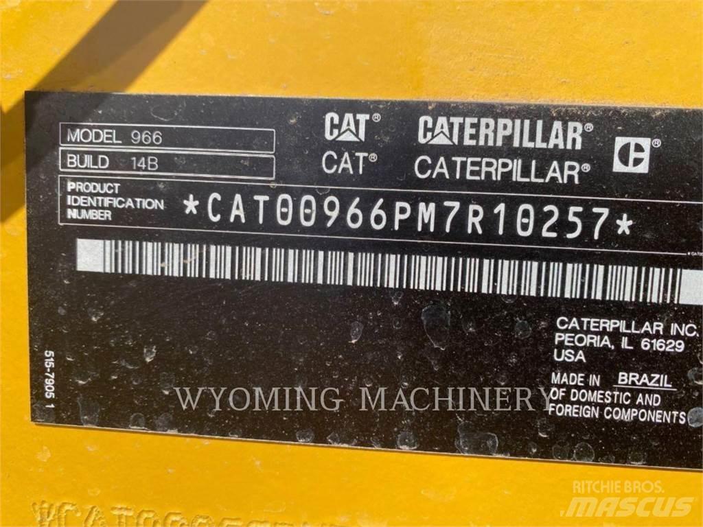 CAT 966 Naudoti ratiniai krautuvai