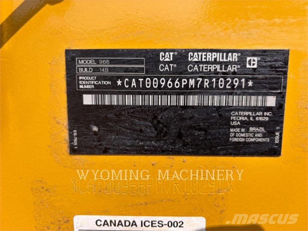 CAT 966 Naudoti ratiniai krautuvai