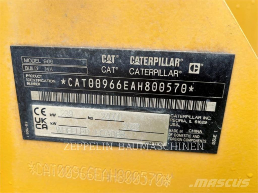 CAT 966 Naudoti ratiniai krautuvai