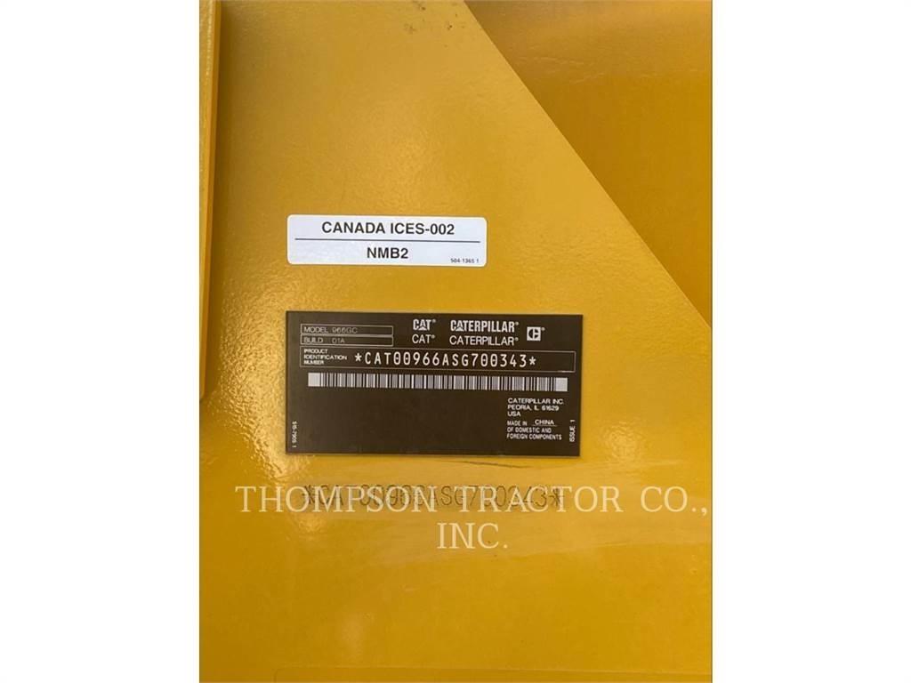 CAT 966GC Naudoti ratiniai krautuvai