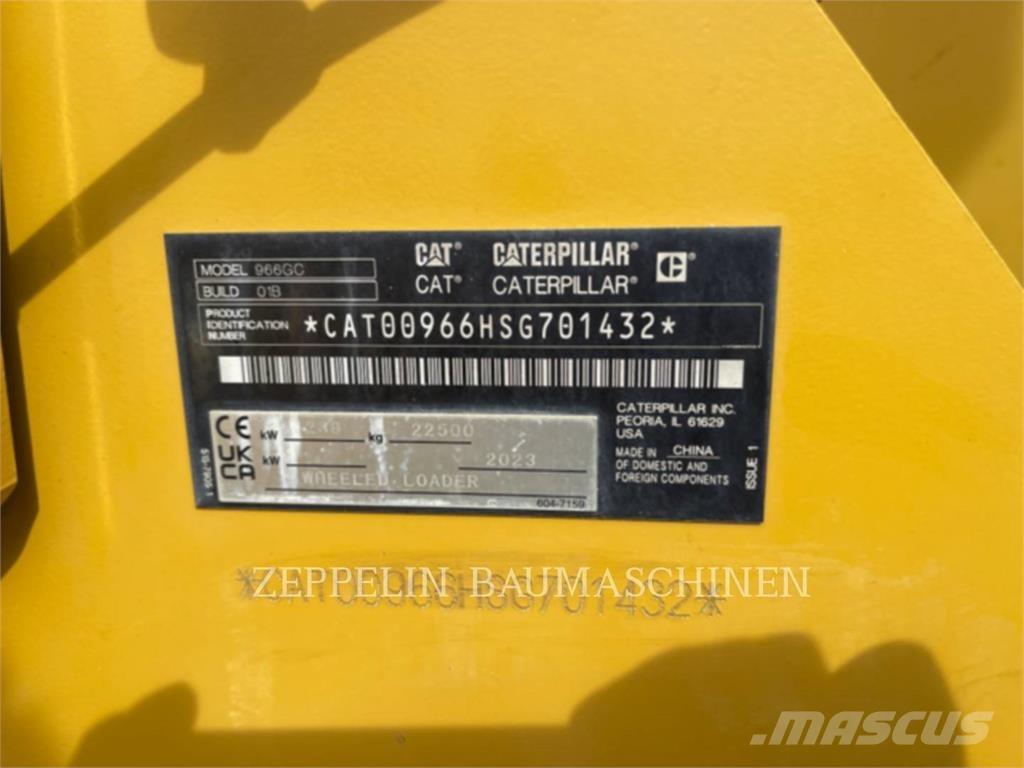 CAT 966GC Naudoti ratiniai krautuvai