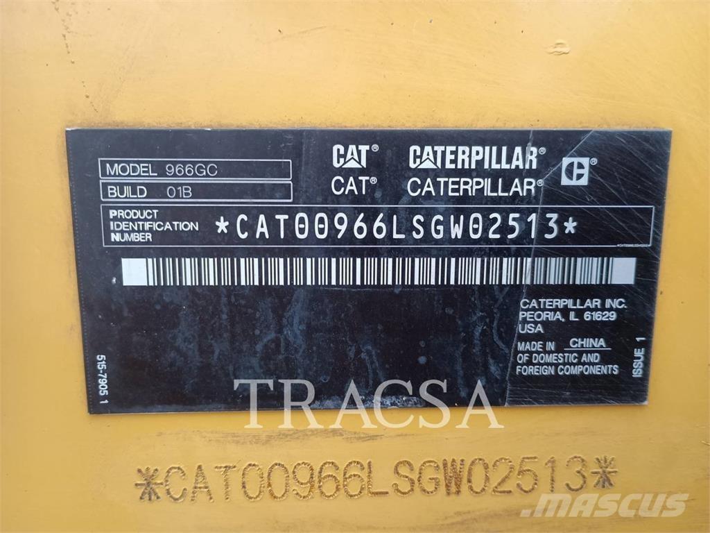 CAT 966GC Naudoti ratiniai krautuvai